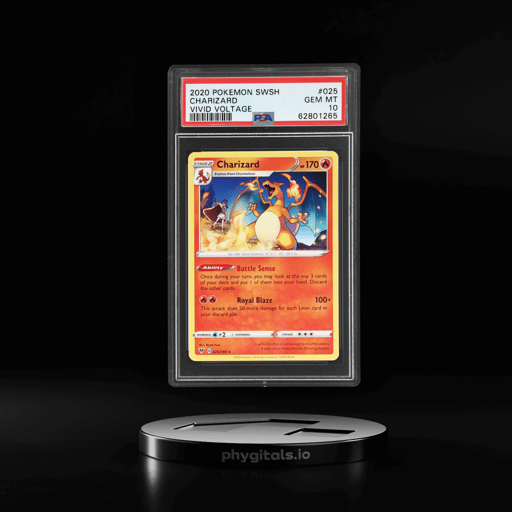 2020 Pokemon Sword and Shield Vivid Voltage Charizard #025 PSA 10
