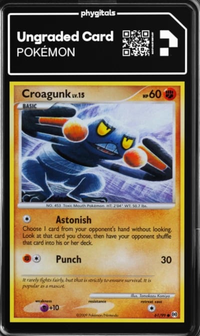 2009 Croagunk Arceus #61