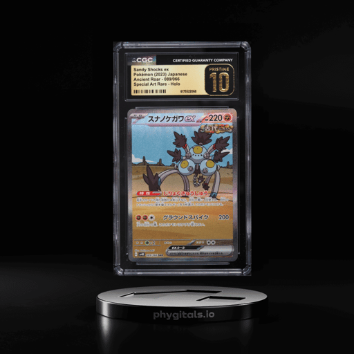 2023 Pokemon Japanese Scarlet & Violet Ancient Roar SAR Sandy Shocks EX #89 CGC 10 PRISTINE