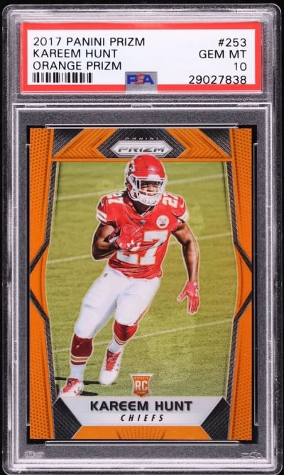 2017 Panini Prizm Orange Kareem 
