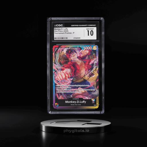 2025 One Piece Tournament Promo Leader Monkey D. Luffy #P CGC 10 GEM MINT