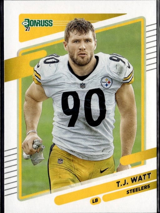 2021 T. J. Watt #22 Donruss
