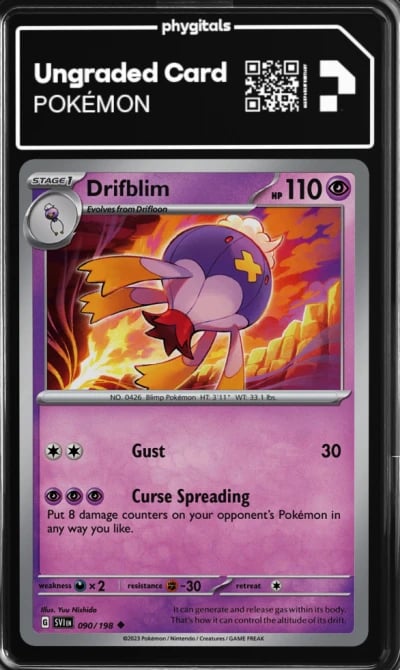 2023 Drifblim Scarlet & Violet #