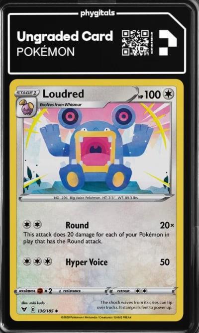 2020 Loudred Vivid Voltage #136