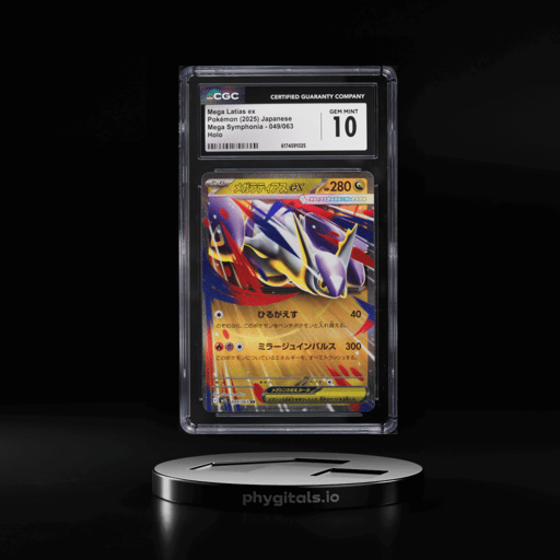 2025 Pokemon Japanese Mega Symphonia Holo Mega Latias EX #49 CGC 10 GEM MINT
