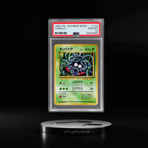 1996 Pokemon Base Set Japanese Tangela #114 PSA 10