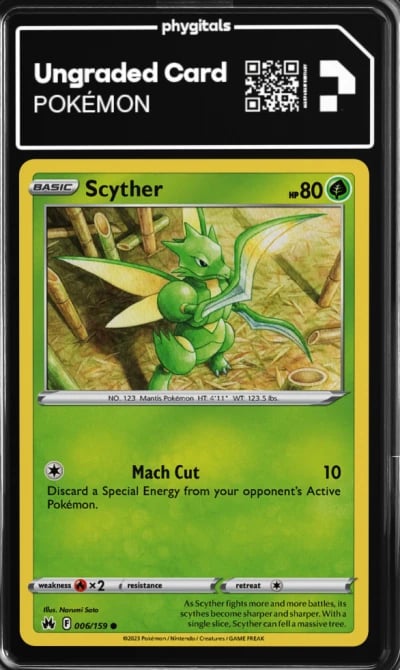 2023 Scyther Crown Zenith #006