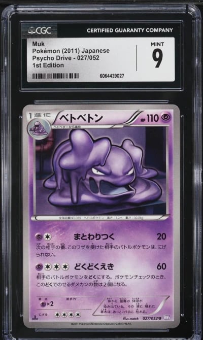 2011 Pokemon Japanese Black & Wh