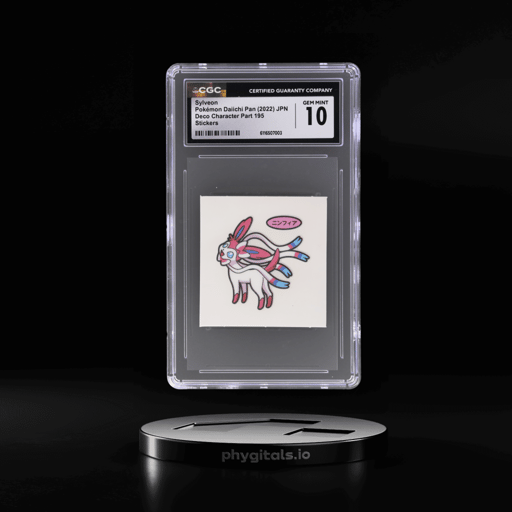 2022 Pokemon Daiichi Pan Deco Character Stickers Part 195 Japanese Sylveon CGC 10