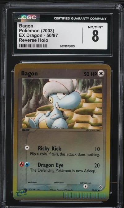 2003 Pokemon EX Dragon Reverse H
