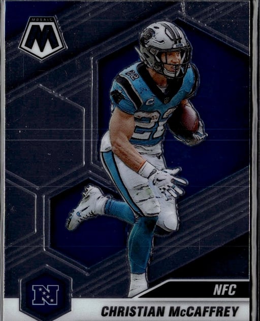2021 Christian McCaffrey #210 Mosaic