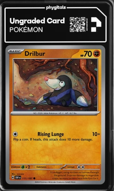 2023 Drilbur Obsidian Flames #11