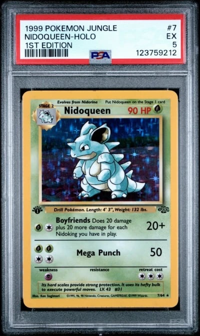 1999 POKEMON JUNGLE 1ST ED #7 NI