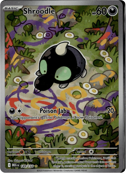 2025 Shroodle #149 Mega Evolution