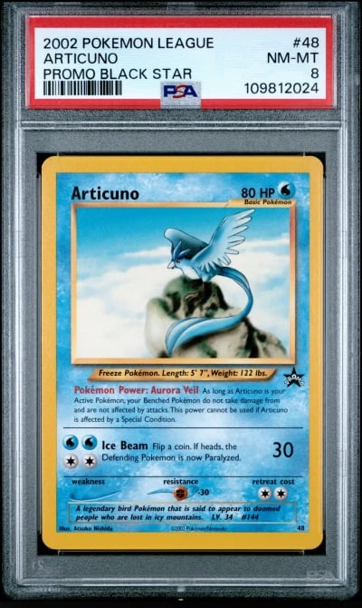 2002 POKEMON LEAGUE PROMO BLACK 