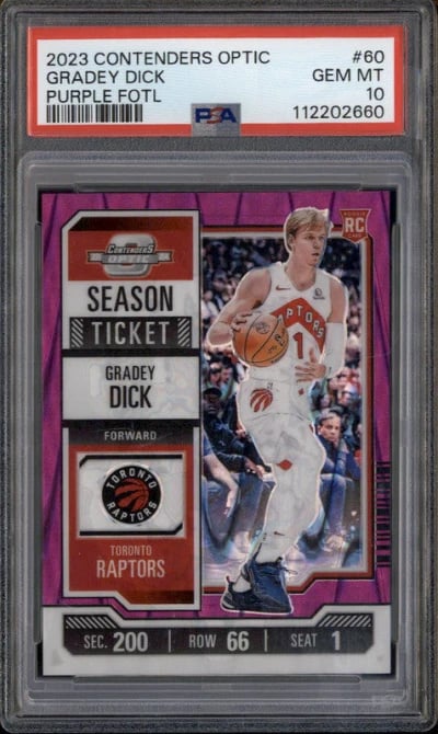 2023 Panini Contenders Optic Pur