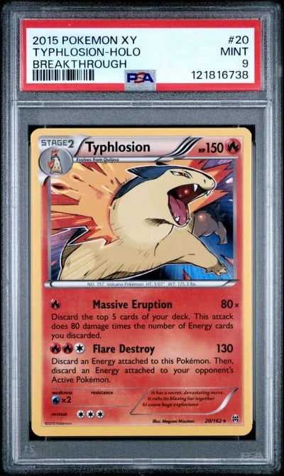 2015 POKEMON XY BREAKTHROUGH #20