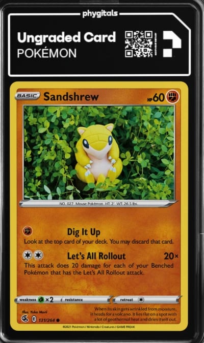 2021 Sandshrew Fusion Strike #131