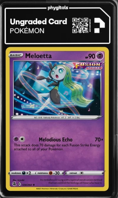 2021 Meloetta Fusion Strike #124