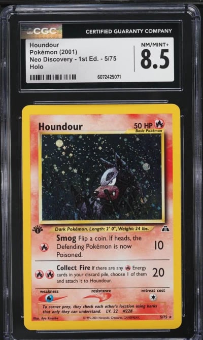 2001 Pokemon Neo Discovery 1st E