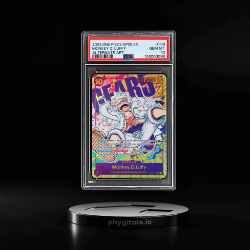 2023 One Piece Awakening of the New Era Alternate Art Monkey D. Luffy #OP05-119 PSA 10