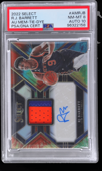 2022 Panini Select Autograph Mem