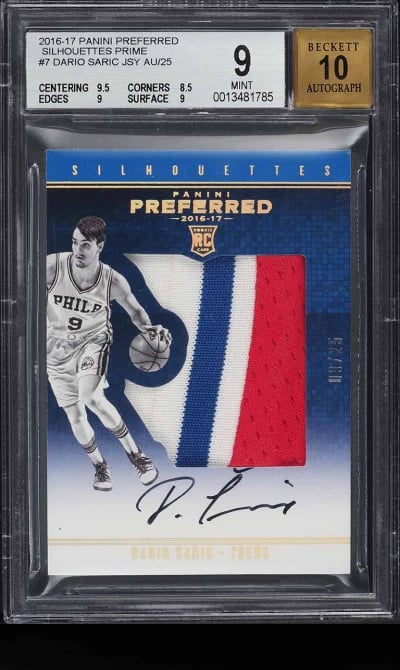2016 Panini Preferred Silhouette