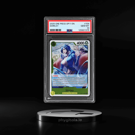2025 One Piece A Fist of Divine Speed Shirley #104 PSA 10