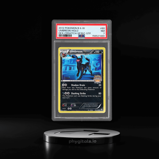 2012 Pokemon Black and White Dark Explorers Promo Holo Umbreon #60 PSA 7