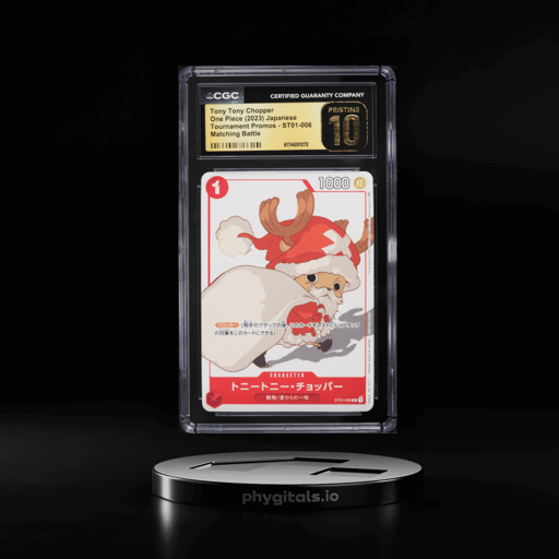 2023 One Piece Japanese Promo Matching Battle Tony Tony Chopper #ST01-006 CGC 10 PRISTINE