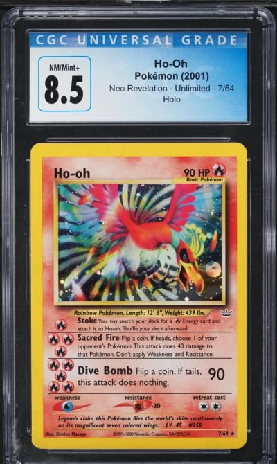 2001 Pokemon Neo Revelation Holo