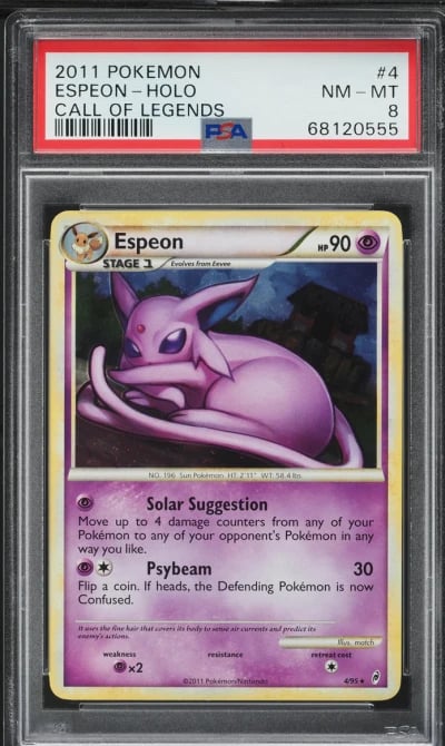 2011 Pokemon Call Of Legends Hol