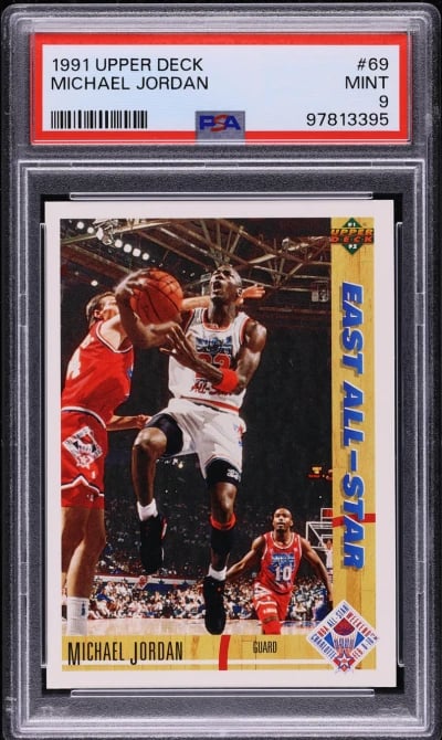 1991 Upper Deck Basketball Micha