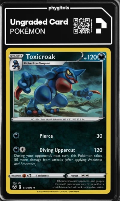 2022 Toxicroak Silver Tempest #1