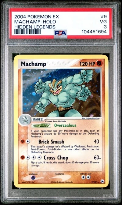 2004 POKEMON EX HIDDEN LEGENDS #