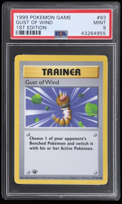 1999 Pokemon Base Set 1st Editio