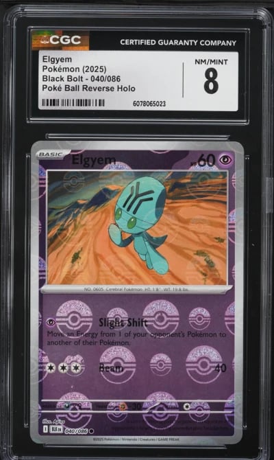 2025 Pokemon SV Black Bolt Poke 