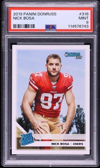2019 Donruss Football Nick Bosa 