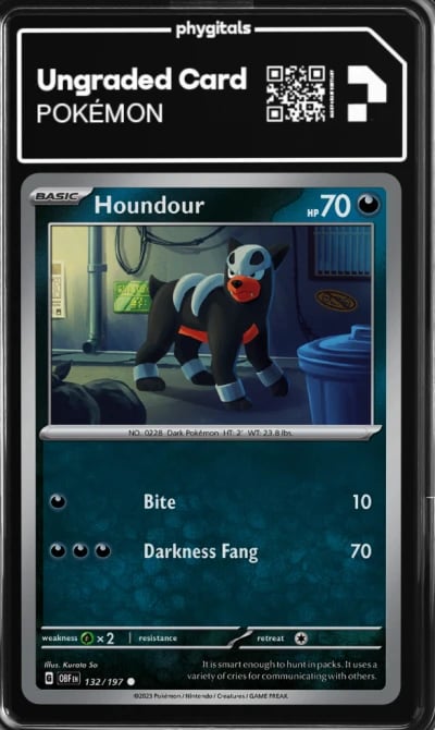2023 Houndour Obsidian Flames #1