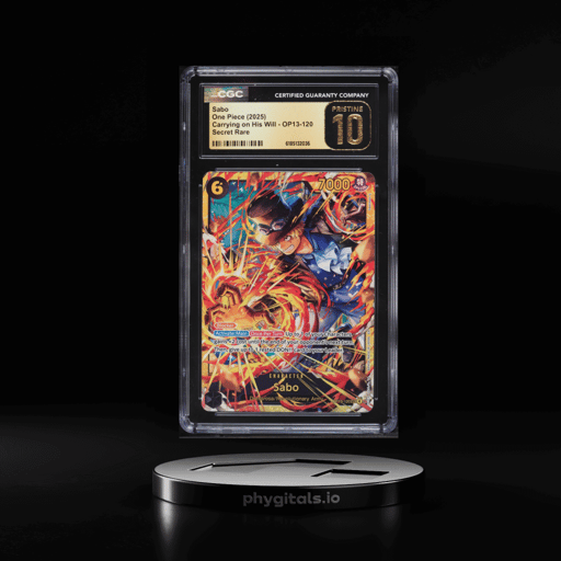 2025 One Piece Carrying On His Will SEC Sabo #OP13-120 CGC 10 PRISTINE