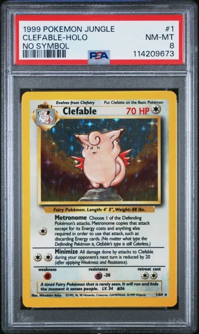 1999 POKEMON JUNGLE NO SYMBOL #1