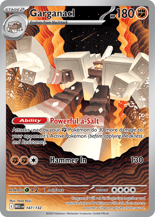 2025 Garganacl #147 Mega Evolution