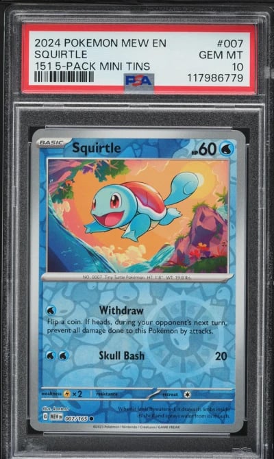 2024 Pokemon Mew En-151 5 Pack M