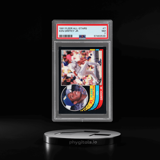 1991 Fleer All Stars Ken Griffey Jr. #7 PSA 7