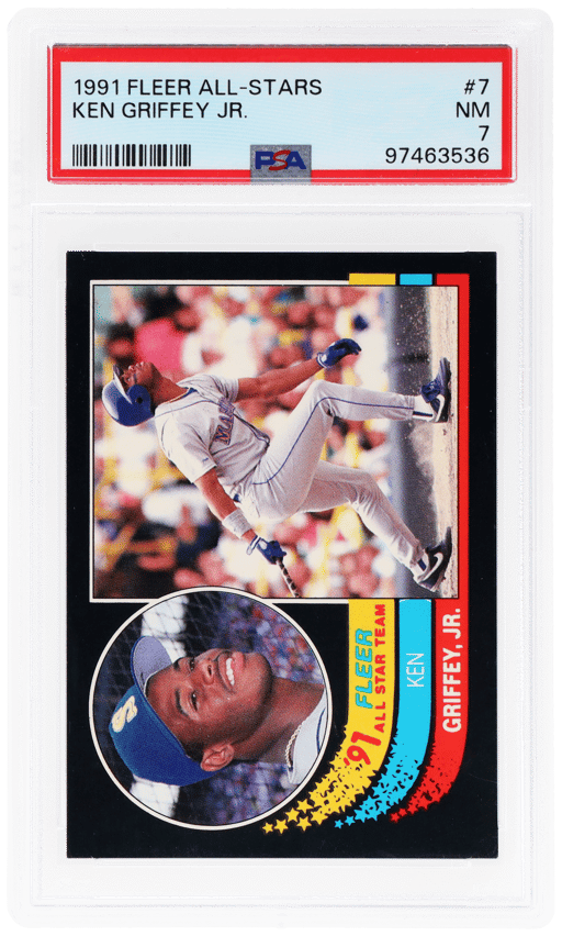 1991 Fleer All Stars Ken Griffey Jr. #7 PSA 7