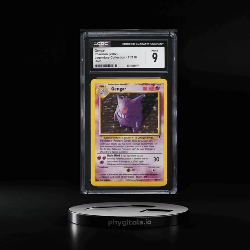 2002 Pokemon Legendary Collection Holo Gengar #11 CGC 9 MINT