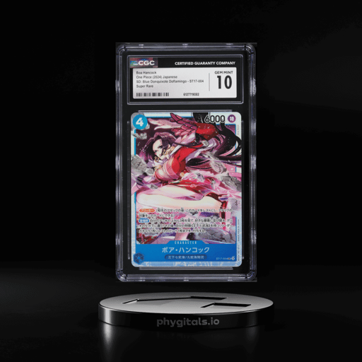 2024 One Piece Japanese Starter Deck Blue Donquixote Doflamingo SR Boa Hancock #ST17-004 CGC 10
