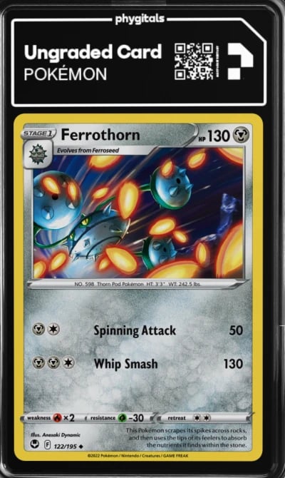 2022 Ferrothorn Silver Tempest #122