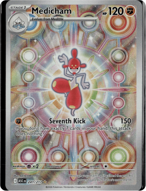 2026 Medicham #241 Ascended Heroes