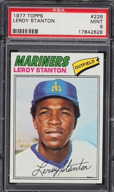 1977 Topps Leroy Stanton #226 PSA 9 MINT